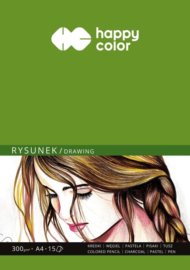 Blok do rysunku ART, A4, Happy Color Happy Color