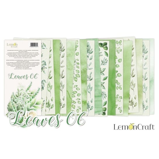 Blok elementów do wycinania Lemoncraft - LEAVES 06 - 15x30 LemonCraft