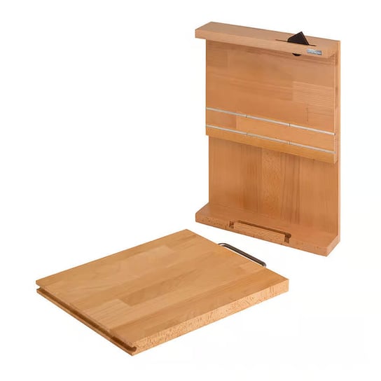 Blok magnetyczny z drewna bukowego + deska kuchenna Artelegno Bologna - 30 cm Artelegno