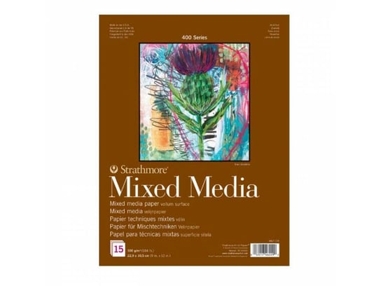 Blok Mixmedia 400 23x31 Strathmore300g, 15k Strathmore Artist Papers