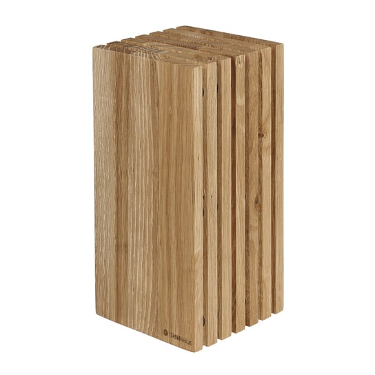 Blok na noże, drewno dębowe, 13 x 13 x 26 cm  / Zassenhaus Inna marka