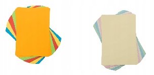 Blok rysunkowy, A3, kolorowy, zapas wkłąd, 80g ENPAP
