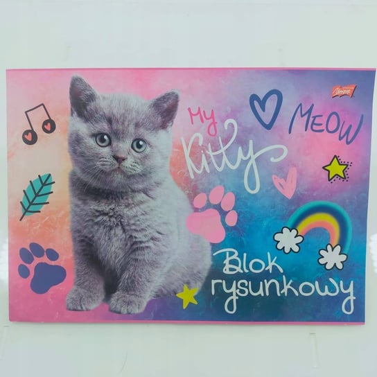 Blok Rysunkowy A4 20+1 Kartek Cats Majewski Unipap