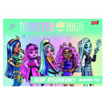 Blok rysunkowy A4 20 kartek Monster High Inny producent
