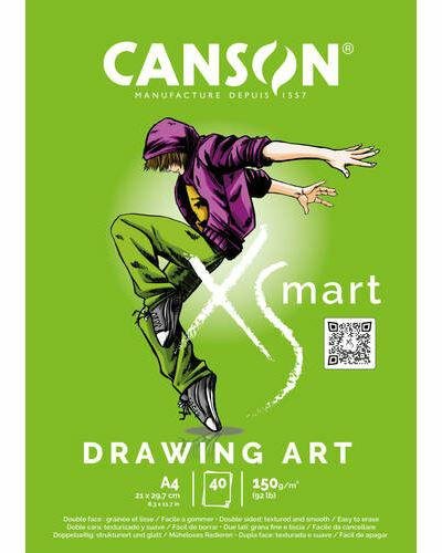 Blok rysunkowy A4 50k 150g XSmart        Drawing Canson Inna marka