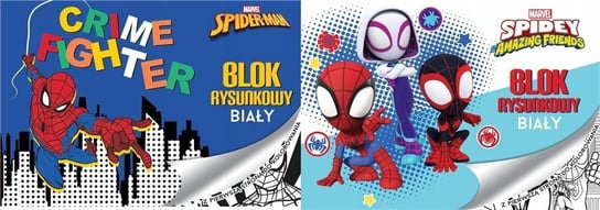 Blok Rysunkowy Biały A4 Spiderman Beniamin Inna marka