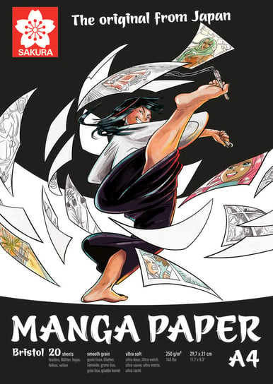 Blok rysunkowy Manga Paper A4, Sakura Sakura