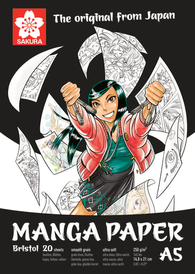 Blok rysunkowy Manga Paper A5, Sakura Sakura