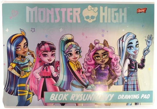Blok Rysunkowy Monster High 20+1 Arkuszy Unipap