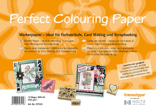 Blok rysunkowy Perfect Colouring Paper, A4, 10 kartek COPIC