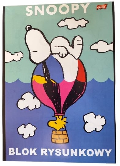Blok Rysunkowy Snoopy Balon 20+1 Arkuszy Unipap