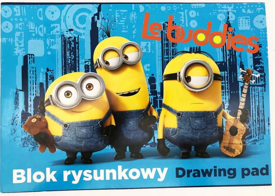 Blok Rysunkowya4 20+1 Kartek Minionki Komiks Majewski Inna marka