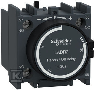 Blok styków pomocniczych opóźniających 0,1-30s TeSys 1NO 1NC zaciski skrzynkowe Schneider Electric