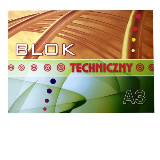 Blok techniczny A3 10 kartek biały St.Majewski