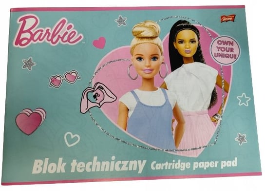 Blok Techniczny A4 Barbie 10 + 1 Arkuszy Unipap