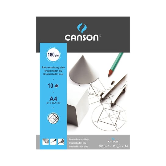Blok techniczny biały A4 Canson BB80-8955A Canson