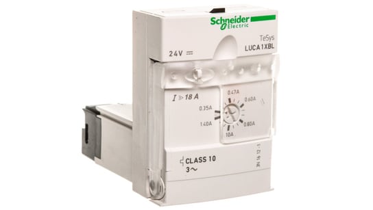 Blok wyzwalacza 3-biegunowy ochrona silnika 0,35-1,4A 24V DC LUCA1XBL Schneider Electric