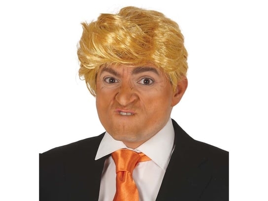 Blond peruka a'la Donald Trump - 1 szt. Guirca
