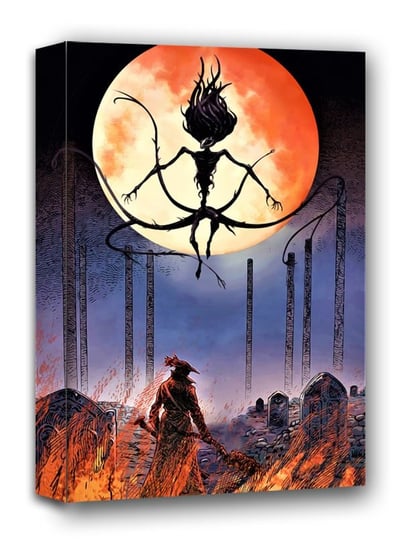 Bloodborne, The Last Hunt - obraz na płótnie 70x100 cm Galeria Plakatu