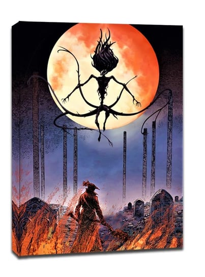 Bloodborne - The Last Hunt - obraz na płótnie 70x100 cm Galeria Plakatu