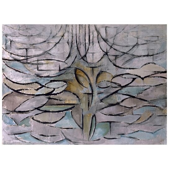 Blossoming Apple Tree - Piet Mondrian 80x110 Legendarte