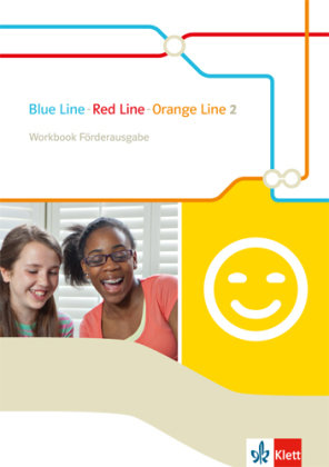 Blue Line - Red Line - Orange Line 6. Klasse. Workbook Förderausgabe Klett Ernst /Schulbuch, Klett