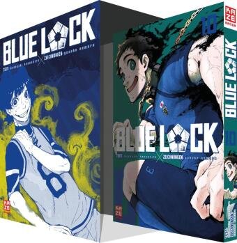 Blue Lock - Band 10 mit Sammelschuber Crunchyroll Manga