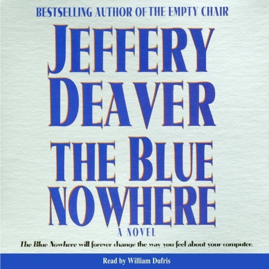 Blue Nowhere Deaver Jeffery