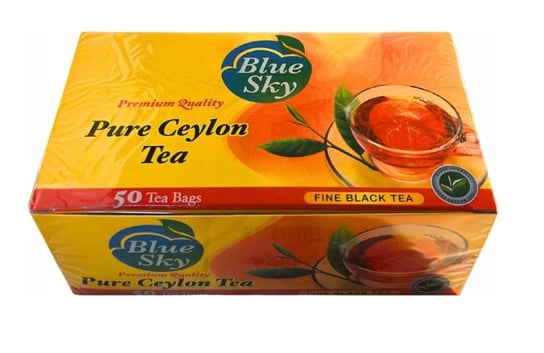 BLUE SKY PURE CEYLON Herbata czarna 50 torebek ekspresowych Inna marka