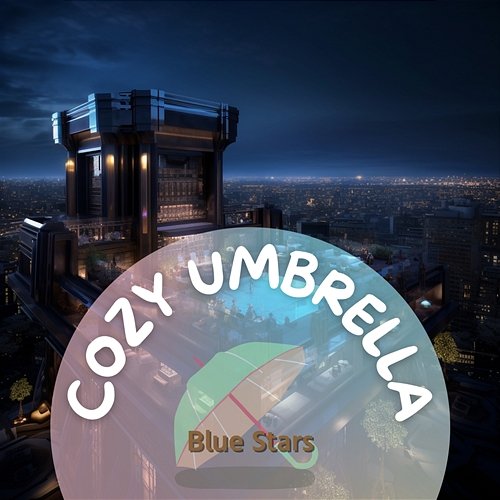 Blue Stars Cozy Umbrella