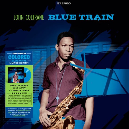 Blue Train (+Bonus Track) (Limited Edition) (niebieski winyl) Coltrane John, Chambers Paul, Fuller Curtis, Morgan Lee, Drew Kenny, Jones Philly Joe
