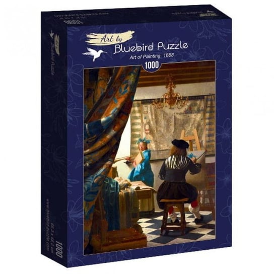 Bluebird, puzzle, Alegoria Malarstwa Johannes Vermeer , 1000 el. Bluebird