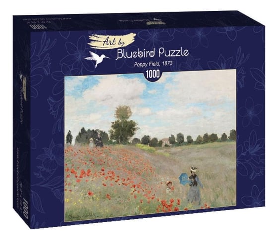 Bluebird, puzzle, Claude Monet, Pole Maków, 1000 el. Bluebird