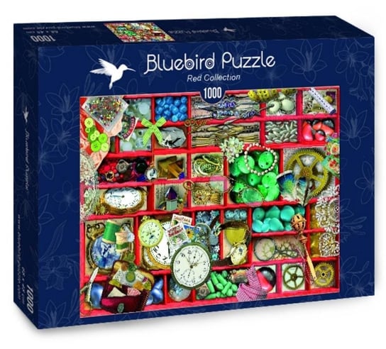 Bluebird, puzzle, Czerwona Kolekcja, 1000 el. Bluebird