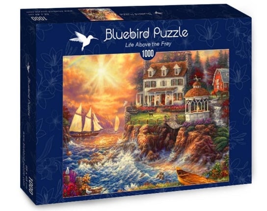 Bluebird, puzzle, Dom Nad Klifem, 1000 el. Bluebird
