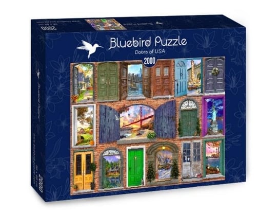Bluebird, puzzle, Drzwi Do Usa, 2000 el. Bluebird