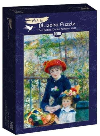 Bluebird, puzzle, Dwie Siostry Na Tarasie, Renoir, 1000 el. Bluebird