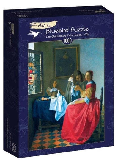 Bluebird, puzzle, Dziewczyna Z Kieliszkiem Wina, 1000 el. Bluebird
