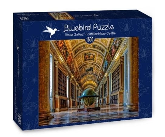 Bluebird, puzzle, Galeria Diana, Zamek Fontainebleau, 1500 el. Bluebird