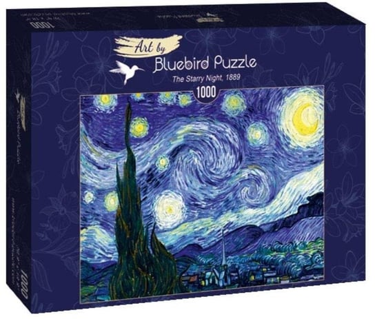 Bluebird, puzzle, Gwiaździsta Noc, Vincent Van Gogh, 1000 el. Bluebird