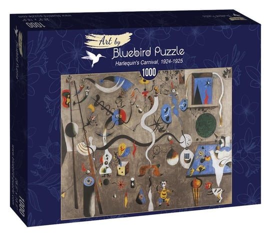 Bluebird, puzzle, Joan Miro, Karnawał Arlekina, 1000 el. Bluebird