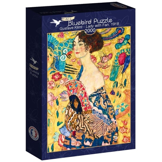 Bluebird, puzzle, Kobieta z wachlarzem, Klimt, 2000 el. Bluebird