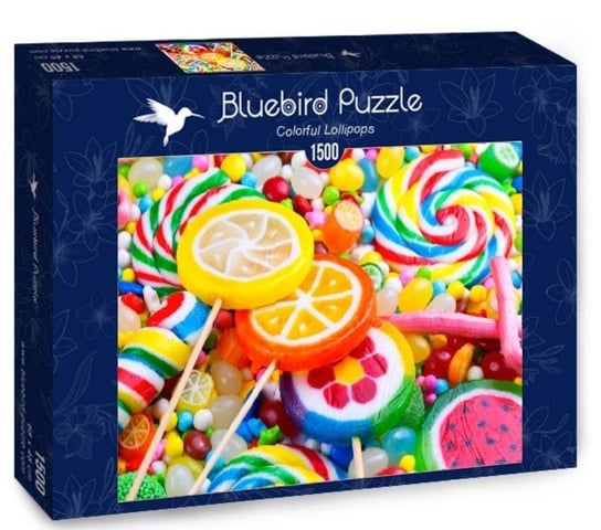Bluebird, puzzle, Kolorowe Lizaki, 1500 el. Bluebird