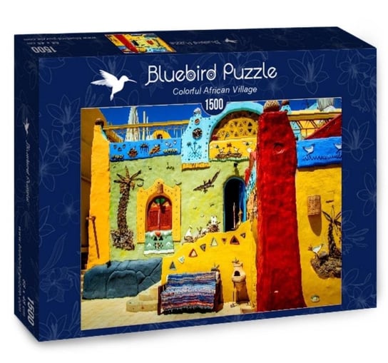 Bluebird, puzzle, Kolory Afryki, 1500 el. Bluebird