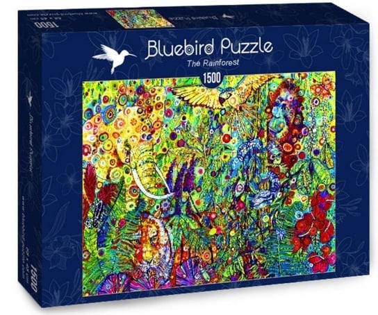 Bluebird, puzzle, Las Deszczowy, 1500 el. Bluebird