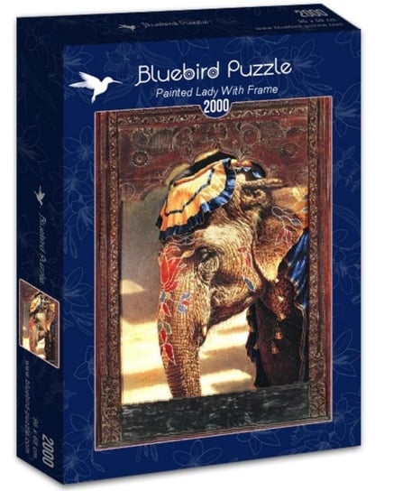 Bluebird, puzzle, Malowana Dama Z Ramą, 2000 el. Bluebird