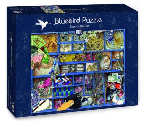 Bluebird, puzzle, Niebieska Kolekcja, 1000 el. Bluebird