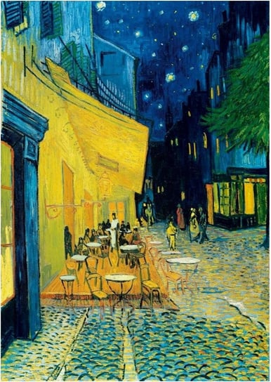 Bluebird, puzzle, Nocna Kafejka, Vincent Van Gogh, 1000 el. Bluebird