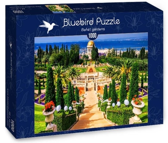 Bluebird, puzzle, Ogrody Bahai, 1000 el. Bluebird