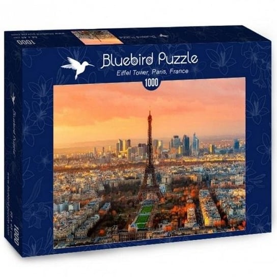 Bluebird, puzzle, Paryż, Wieża Eiffla, 1000 el. Bluebird